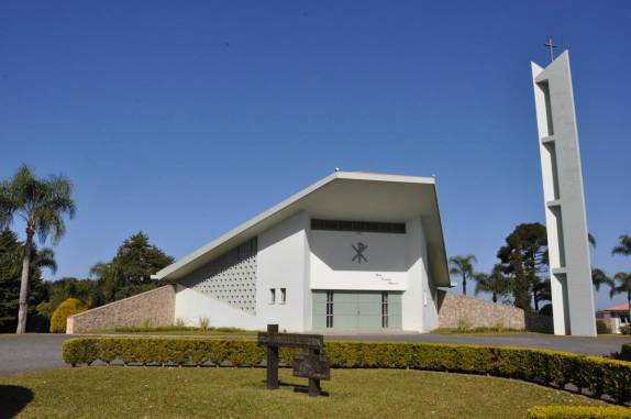 Igreja Evangélica Reformada, em Castrolanda, distrito de Castro - PR
